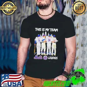 This Is My Team Mets Legends Signature Shirt