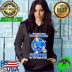 Thunder mascot Golden State Warriors forever not just when we win shirt