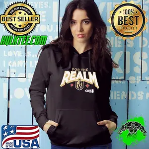 Vegas Golden Knights For The Realm 2025 Stanley Cup Playoffs Slogan Shirt