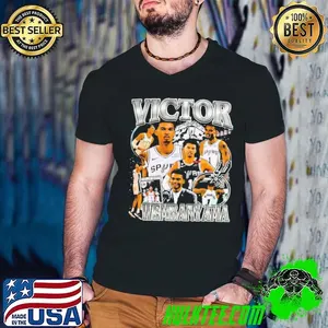 Victor Wembanyama French professional basketball player San Antonio Spurs T-Shirt