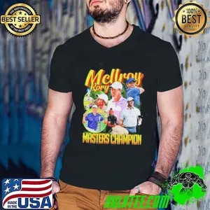 Vintage Rory McIlroy Masters Champion Tribute shirt