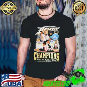 Western Michigan Broncos Stomp Boston University Terriers National NCAA Ice Hockey 2025 Champions shirt