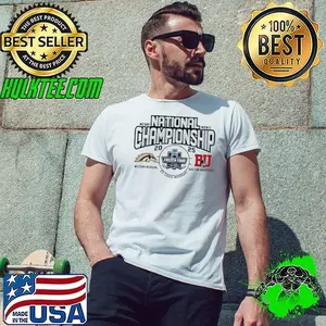Western Michigan Broncos vs Boston University 2025 Mens Hockey National Championship shirt