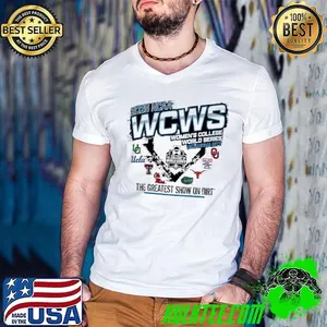 2025 NCAA WCWS women’s college world series Oklahoma city the greatest show on dirt shirt