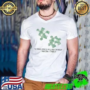 A small piece of a big world inosaic studios shirt