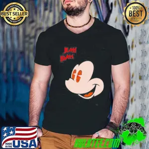 Blah Blah Big Face Mickey shirt