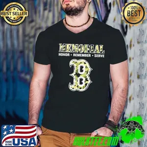 Boston Red Sox memorial honor remember serve shirt