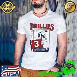 Bryce Harper Philadelphia Phillies MLB baseball player graphic shirt
