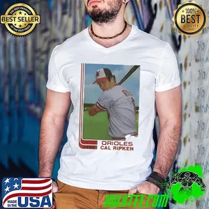 Cal Ripken Jr. Baltimore Orioles MLB baseball card player shirt