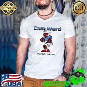 Cam Ward press start shirt