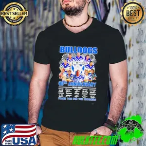 Canterbury-Bankstown Bulldogs 90th Anniversary 1935-2025 Signature Thank You For The Memories shirt