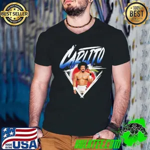 Carlito triangle WWE vintage shirt