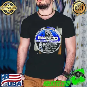 Chad Bianco Bear California Governor Warning State Capital shirt