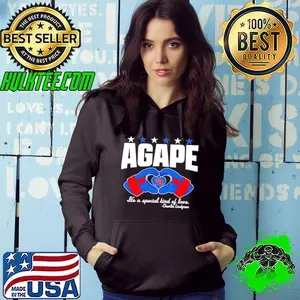 Charlie Lindgren Washington Capitals Agape love it’s a special kind of love shirt