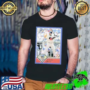 David Ortiz Boston Red Sox MLB baseball card player shirt