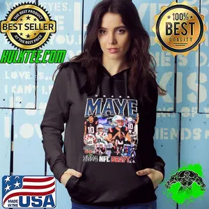 Drake Maye 2024 NFL Draft Vintage Bootleg T-Shirt