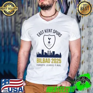 East Kent Spurs Bilbao 2025 Europa League Final shirt