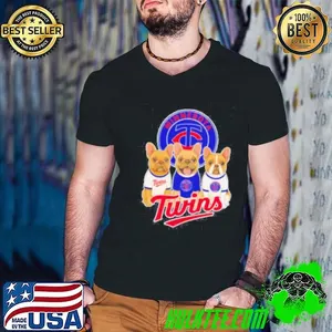French Bulldog Minnesota Twins shirt