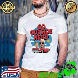 Go outside nerd Baby Billy car shirt