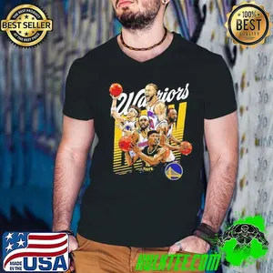 Golden State Warriors starting 5 basketball player shirt