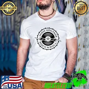 High Voltage Rock n Roll Electric energy rock style shirt
