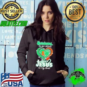 Hurricanes in my veins Jesus in my heart diamond shirt
