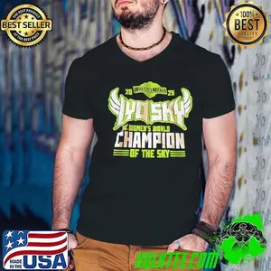 Iyo Sky women’s world champion of the sky Wrestlemania 2025 shirt