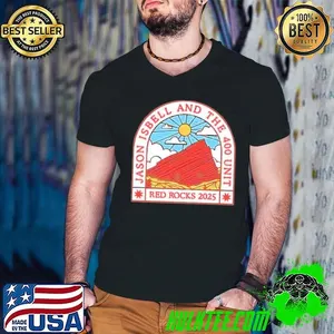 Jason Isbell and The 400 Unit Red Rocks shirt