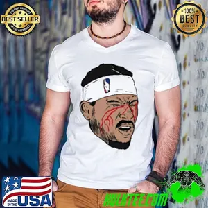 Josh Hart New York Knicks NBA Basketball Playoffs Blood 2025 shirt
