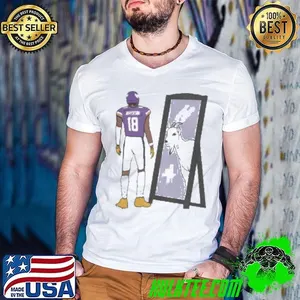 Justin Jefferson Mirror Goat Shirt