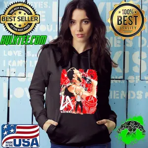 LA Knight professional wrestler graphic retro shirt