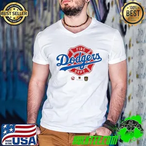 Los Angeles Dodgers Firefighter Appreciation Night 2025 shirt