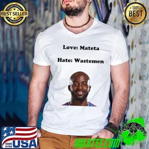 Love mateta hate wastemen shirt
