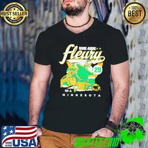 Marc-Andre Fleury Minnesota retro shirt