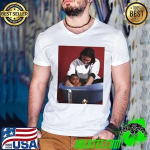 Messi with Baby Lamine Yamal shirt