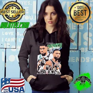 Milwaukee Bucks Giannis Antetokounmpo and Damian Lillard graphic shirt - Copy