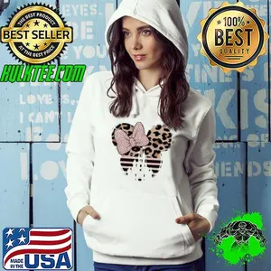 Minnie Mouse Mickey lepoard Shirt