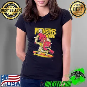 Monster wave shirt
