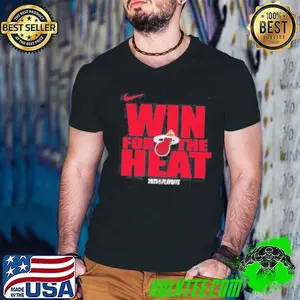 NBA Playoffs 2025 Win For The Miami Heat Basketball Shirt