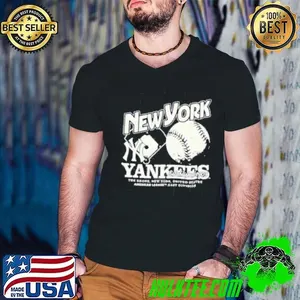 New York Yankees wordmark logo graphic shirt