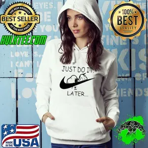 Nike Snoopy Just Do It Later shirt