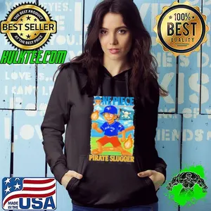 One Piece x Toronto Blue Jays Pirate Slugger shirt