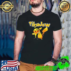 Pikajew Pikachu x Jewish shirt