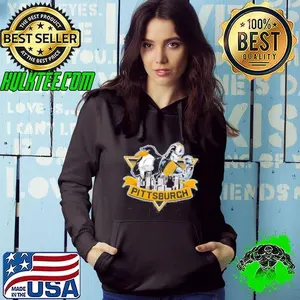 Pittsburgh hockey and football mascot shirt