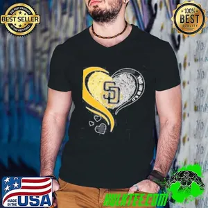 San Diego Padres Heart It’s My DNA 2025 Shirt