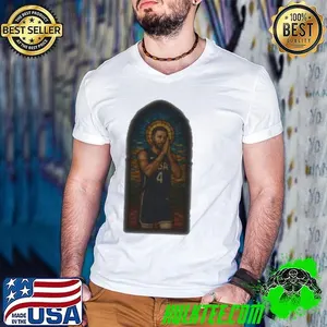 Stained glass Stephen Curry shirt