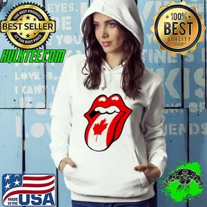 The Rolling Stones Canadian Flag shirt