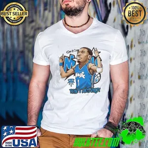 Tracy McGrady 1 Orlando Magic Basketball NBA cartoon shirt