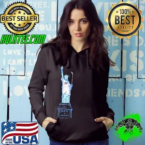 Usa hockey Statue of Liberty retro shirt