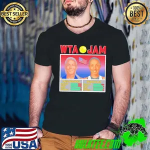 WTA Jam Navarro and Pegula shirt